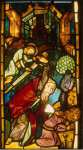 Stained Glass Panel Abraham s Sacrifice 8 - Hermitage